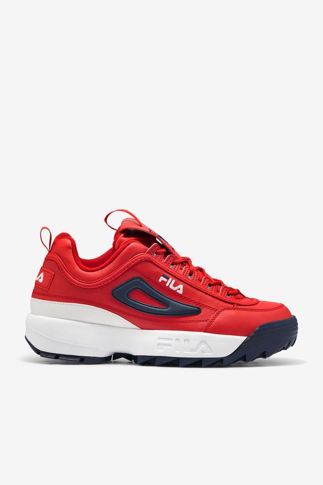 Fila Miesten Tennarit Disruptor 2 Premium Punainen - EWSB-41680